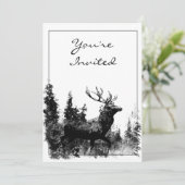 Invitation de fête de garçon Vintage Design (Debout devant)