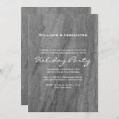 Invitation de Fête de Granite d'entreprise (Devant / Derrière)