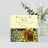 Invitation de fête de jardin (Debout devant)