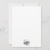 Invitation de Fête de la mariée (Dos)
