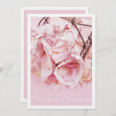 Invitation de Fête de la mariée (Devant / Derrière)