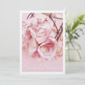 Invitation de Fête de la mariée (Debout devant)