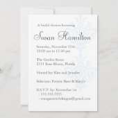 Invitation de Fête de la mariée (Dos)