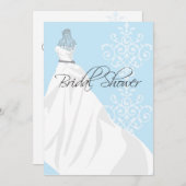 Invitation de Fête de la mariée (Devant / Derrière)