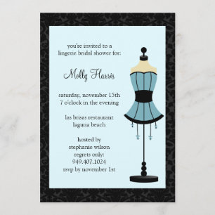 Invitation de Fête de la mariée