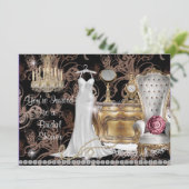 INVITATION DE FÊTE DE LA MARIÉE (Debout devant)