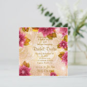 Invitation de Fête de la mariée (Debout devant)