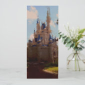 Invitation de Fête de la mariée de château (Debout devant)