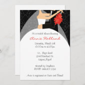 Invitation de Fête de la mariée de jeunes mariés (Devant / Derrière)