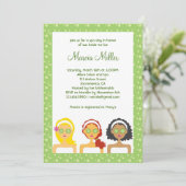 Invitation de Fête de la mariée de jour de spa (Debout devant)