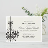 INVITATION DE FÊTE DE LA MARIÉE DE L'ÉLÉGANCE (Debout devant)