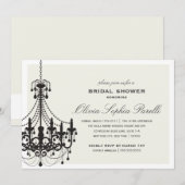 INVITATION DE FÊTE DE LA MARIÉE DE L'ÉLÉGANCE (Devant / Derrière)