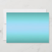 Invitation de Fête de la mariée de marguerite (Dos)