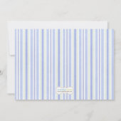 Invitation de Fête de la mariée d'hortensia (Dos)