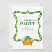 Invitation de fête de la Saint-Patrick Prépa / Lep (Devant)