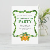 Invitation de fête de la Saint-Patrick Prépa / Lep (Debout devant)