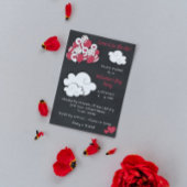 Invitation de fête de la Saint-Valentin adorable