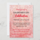 Invitation de fête de la Saint-Valentin romantique (Devant)