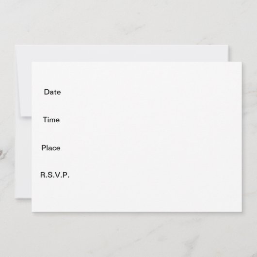 Invitation de fête de l'Aïd - Conception tradition (Dos)