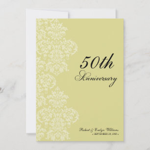 Invitation de fête de l'anniversaire Vintage (cham