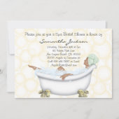 Invitation de Fête de l'mariée Spa (Devant)