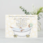 Invitation de Fête de l'mariée Spa (Debout devant)