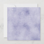 Invitation de Fête de l'mariée Wisteria Watercolor (Dos)