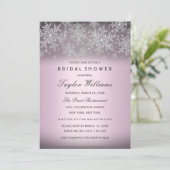 Invitation de Fête de Mariage Flocon de Neige Bijo (Debout devant)