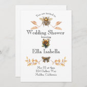 Invitation de Fête de Mariage Steampunk (Devant / Derrière)