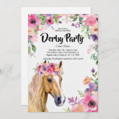 Invitation de Fête de Mariage sur le thème de Derb (Devant / Derrière)