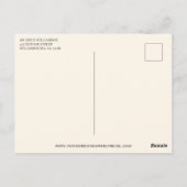 Invitation de Fête de Mariée avec Déjeuner Rustiqu (Dos)