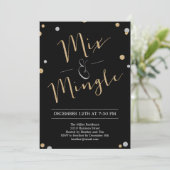Invitation de Fête de Mix & Mingle (Debout devant)
