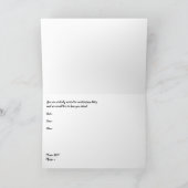 Invitation de fête de Noël (Intérieur)