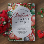 Invitation de fête de Noël