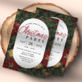 Invitation de fête de Noël