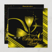 Invitation de fête de Noël (Devant / Derrière)