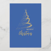 Invitation de fête de Noël 5" x 7" Foil Invitation (Verso)