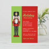 Invitation de fête de Noël de casse-noix (Debout devant)