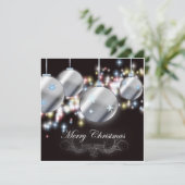 Invitation de fête de Noël d'entreprise (Debout devant)