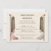 Invitation de fête de Noël d'ingénierie de Strom (Dos)