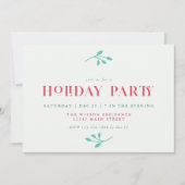 Invitation de fête de Noël Invitation (Devant)