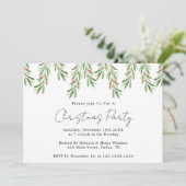 Invitation de fête de Noël, Invitations de fête de (Debout devant)