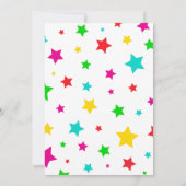 Invitation de fête de Noël joyeuse et brillante (Dos)