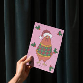 Invitation de fête de Noël moche