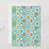 Invitation de fête de Noël moche (Dos)