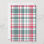 Invitation de fête de Noël moderne (Dos)