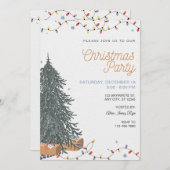 Invitation de fête de Noël personnalisée (Devant / Derrière)