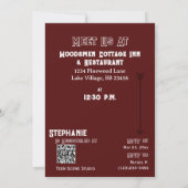 Invitation de fête de remise de diplômes Modern De (Dos)