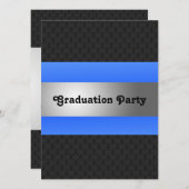 Invitation de fête de remise des diplômes (Devant / Derrière)