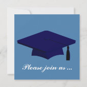 Invitation de fête de remise des diplômes (Dos)